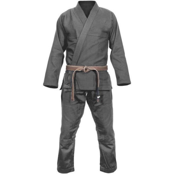 Jiu Jitsu Uniform Mens Grey